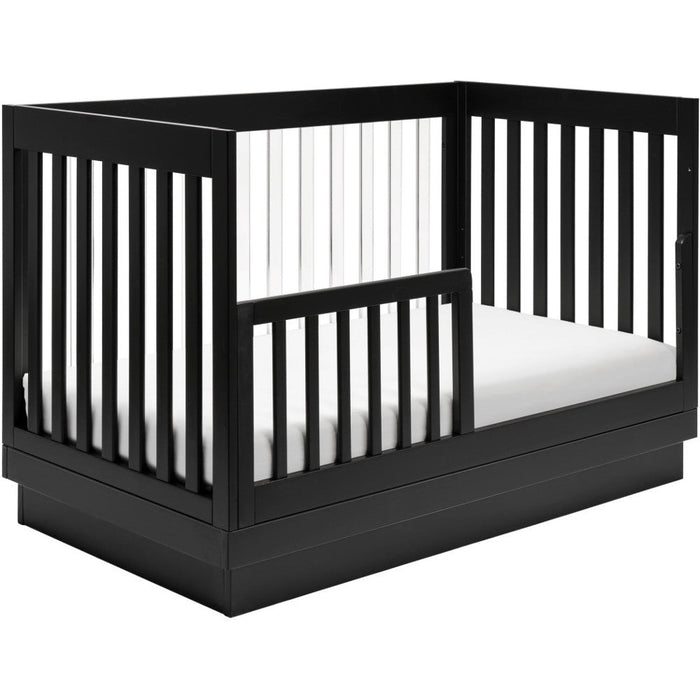Babyletto Harlow 3-in-1 Convertible Acrylic Crib with Toddler Bed Conversion Kit