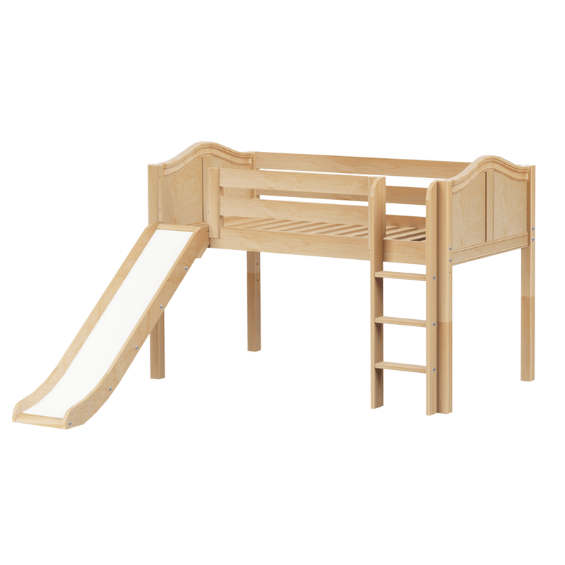 Maxtrix Twin Low Loft Bed with Slide