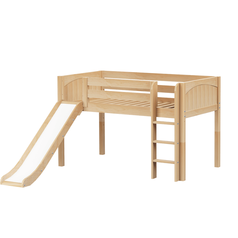 Maxtrix Twin Low Loft Bed with Slide
