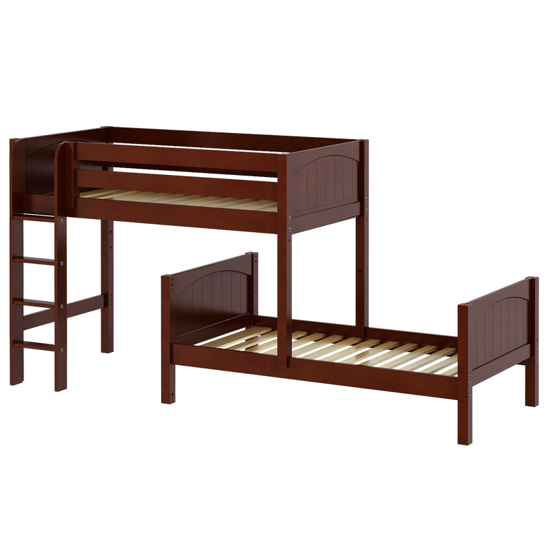Maxtrix Twin L-Shaped Bunk Bed