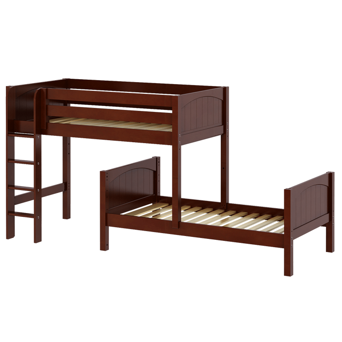 Maxtrix Twin L-Shaped Bunk Bed