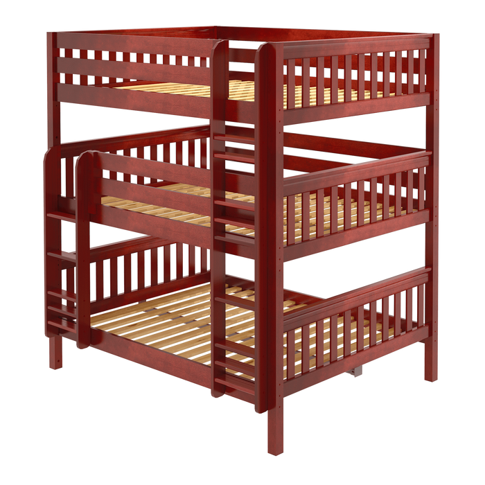 Maxtrix Queen Triple Bunk Bed