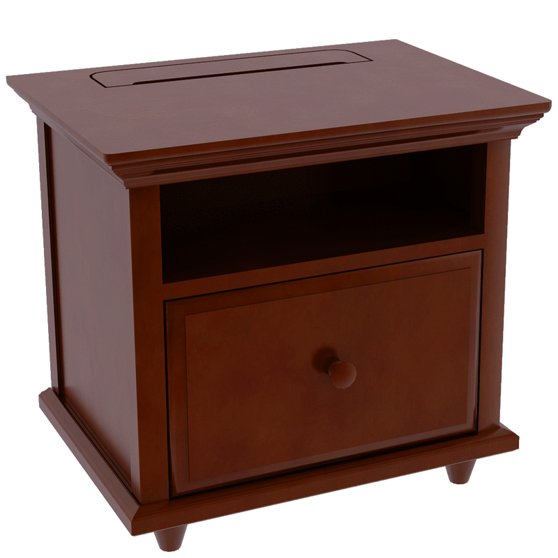 Maxtrix Nightstand with Charging Station