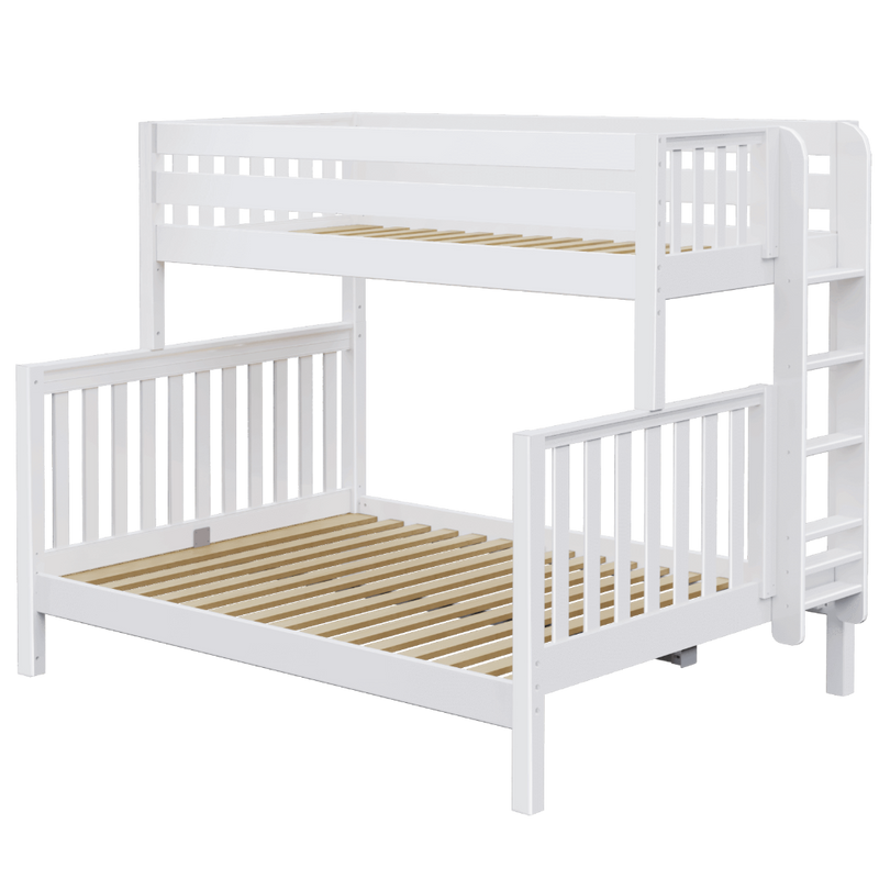 Maxtrix High Twin XL Over Queen Bunk Bed with Ladder