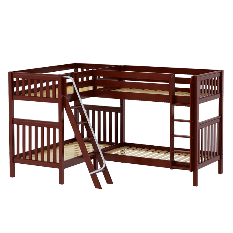 Maxtrix Twin High Corner Bunk Bed