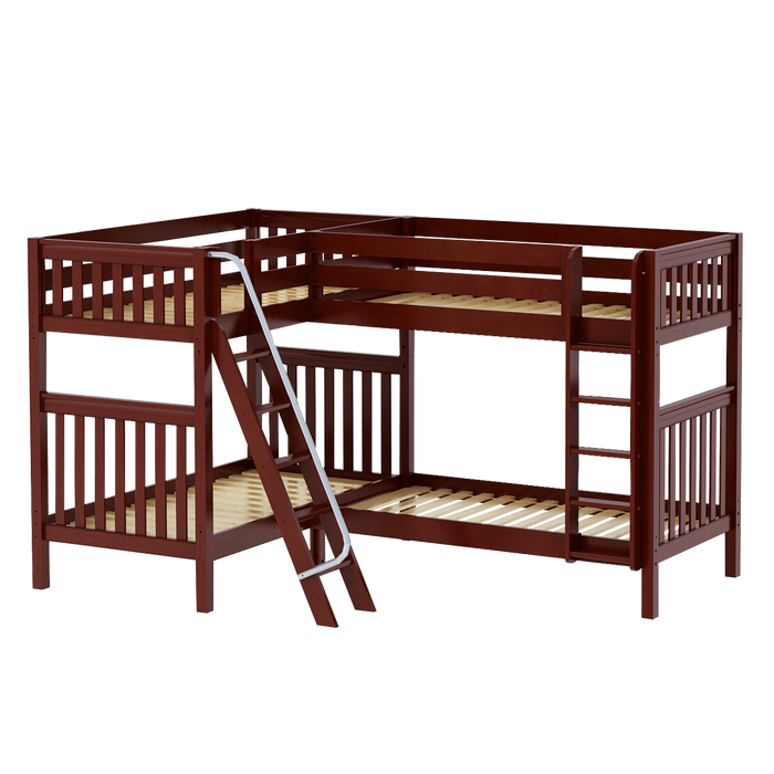 Maxtrix Twin High Corner Bunk Bed