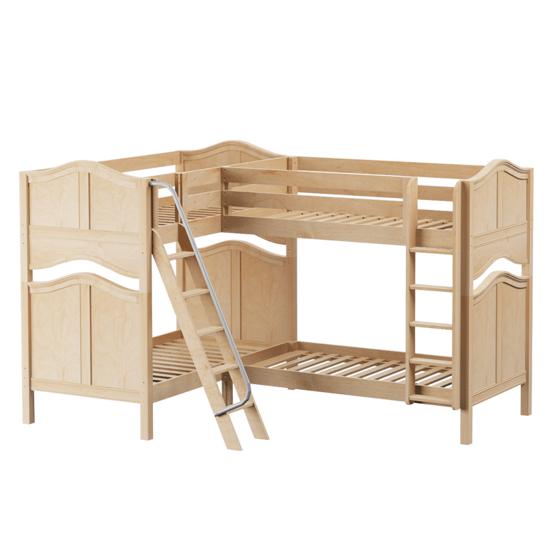 Maxtrix Twin High Corner Bunk Bed