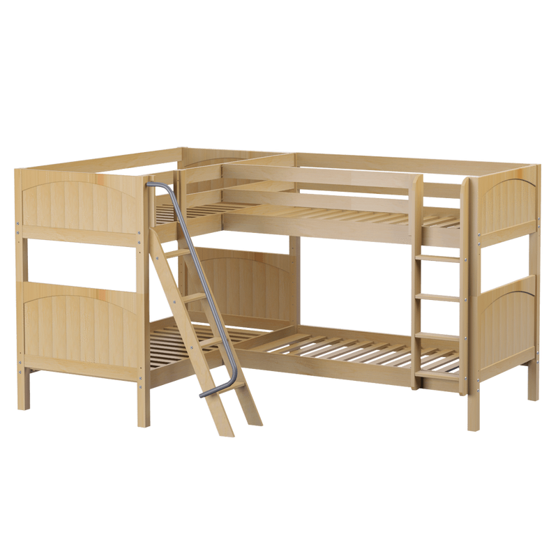 Maxtrix Twin High Corner Bunk Bed