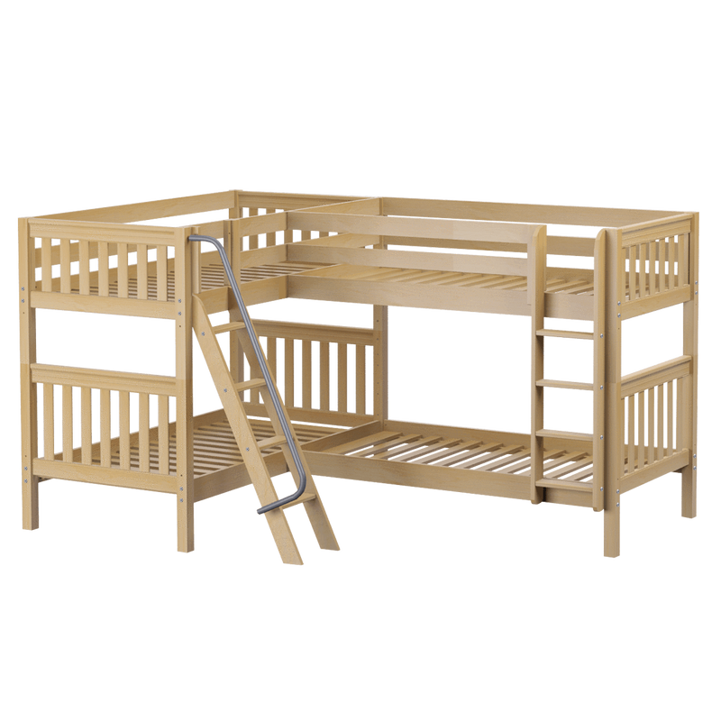 Maxtrix Twin High Corner Bunk Bed