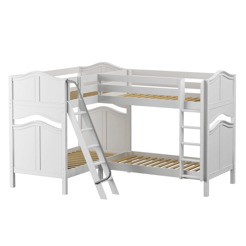 Maxtrix Twin High Corner Bunk Bed