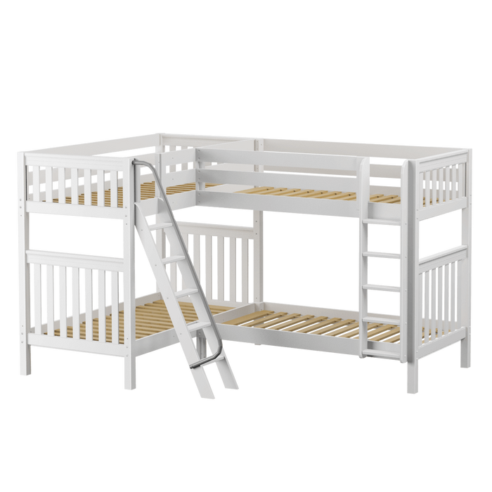 Maxtrix Twin High Corner Bunk Bed