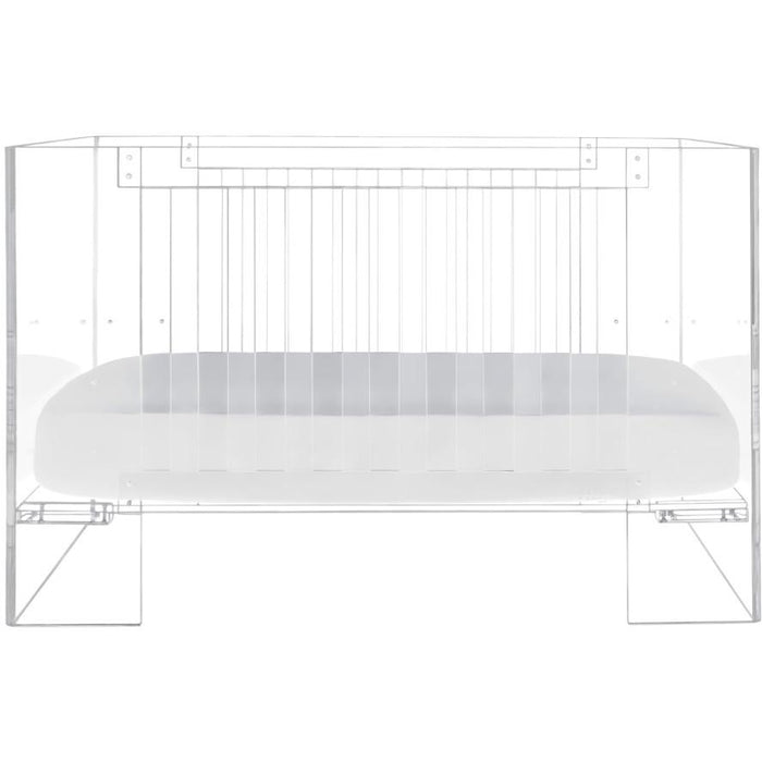 Nursery Works Vetro Crib Clear Acrylic