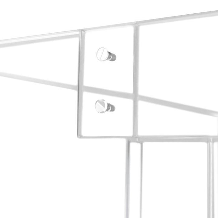 Nursery Works Vetro Crib Clear Acrylic