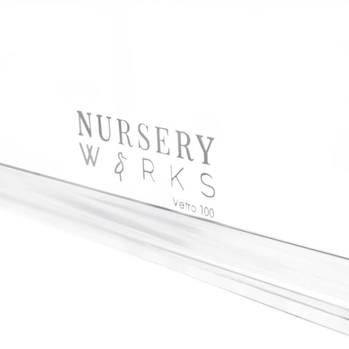 Nursery Works Vetro Crib Clear Acrylic