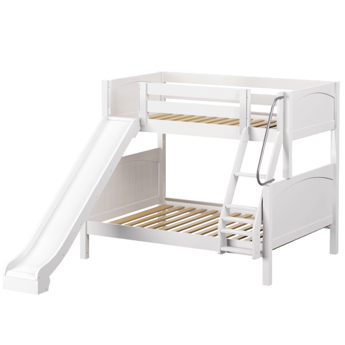Maxtrix Twin over Full Medium Bunk Bed + Slide