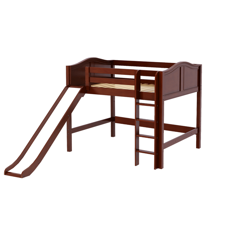 Maxtrix Full Mid Loft Bed with Slide