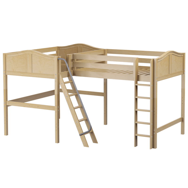 Maxtrix Twin Full High Corner Loft Bed