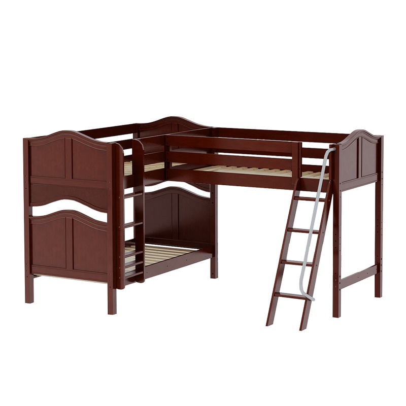 Maxtrix Twin Medium Corner Loft Bunk Bed