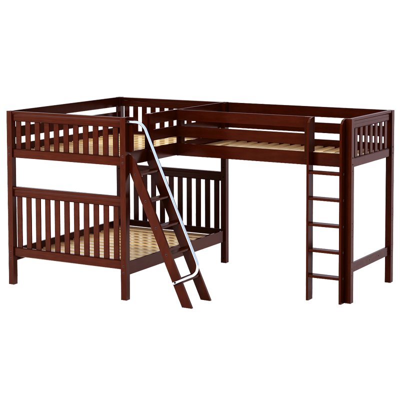 Maxtrix Full High Corner Loft Bunk Bed