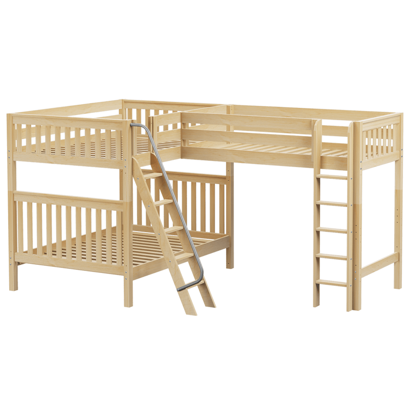 Maxtrix Full High Corner Loft Bunk Bed