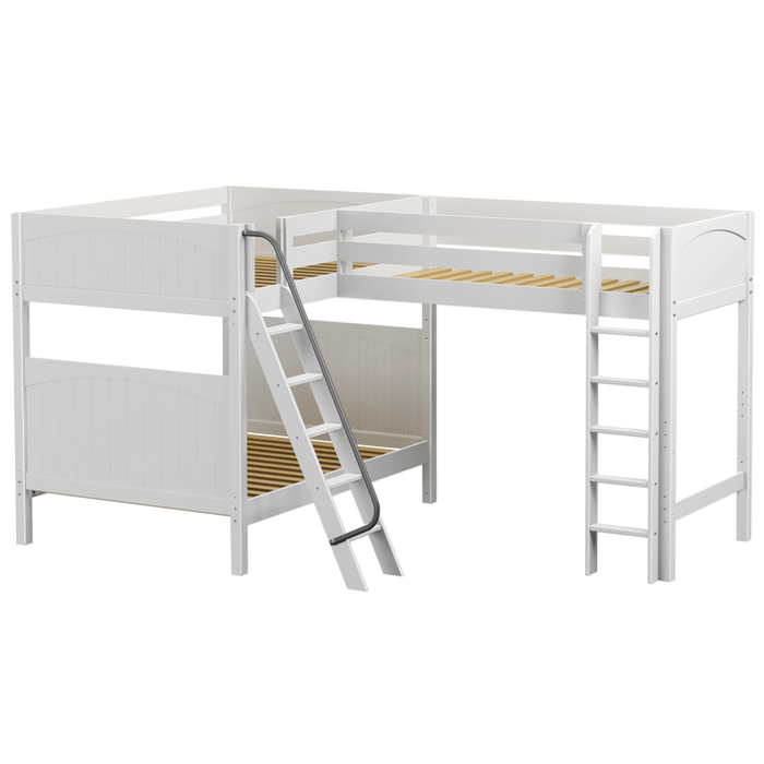 Maxtrix Full High Corner Loft Bunk Bed