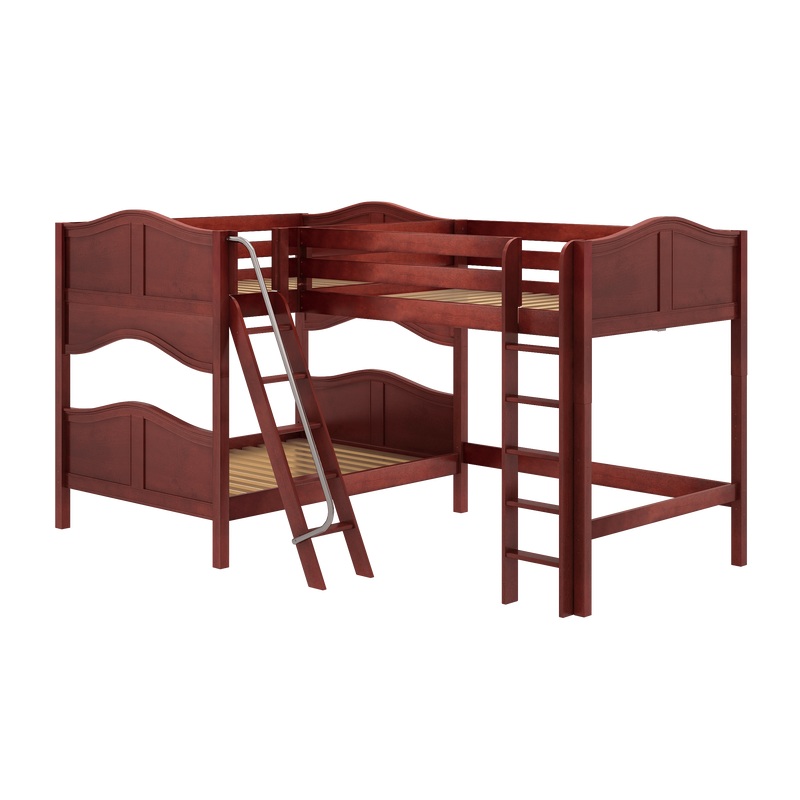 Maxtrix Full High Corner Loft Bunk Bed