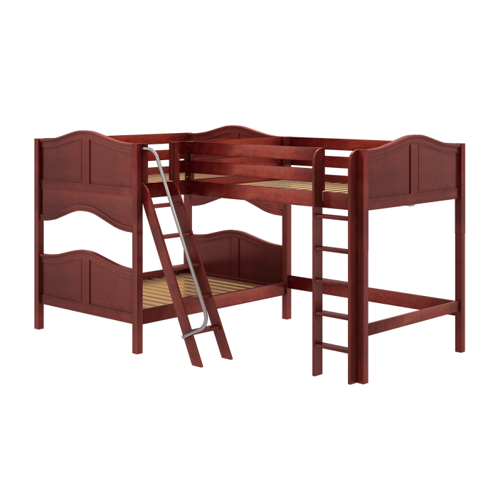 Maxtrix Full High Corner Loft Bunk Bed