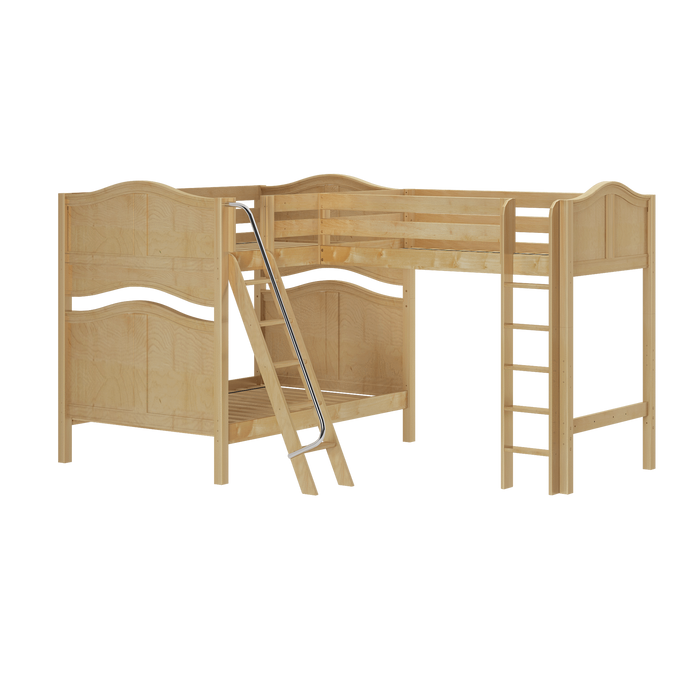 Maxtrix Full High Corner Loft Bunk Bed
