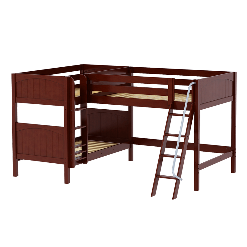 Maxtrix Full Medium Corner Loft Bunk Bed
