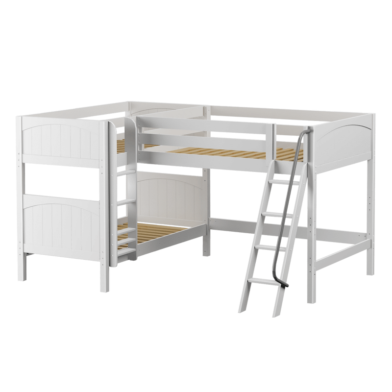 Maxtrix Full Medium Corner Loft Bunk Bed