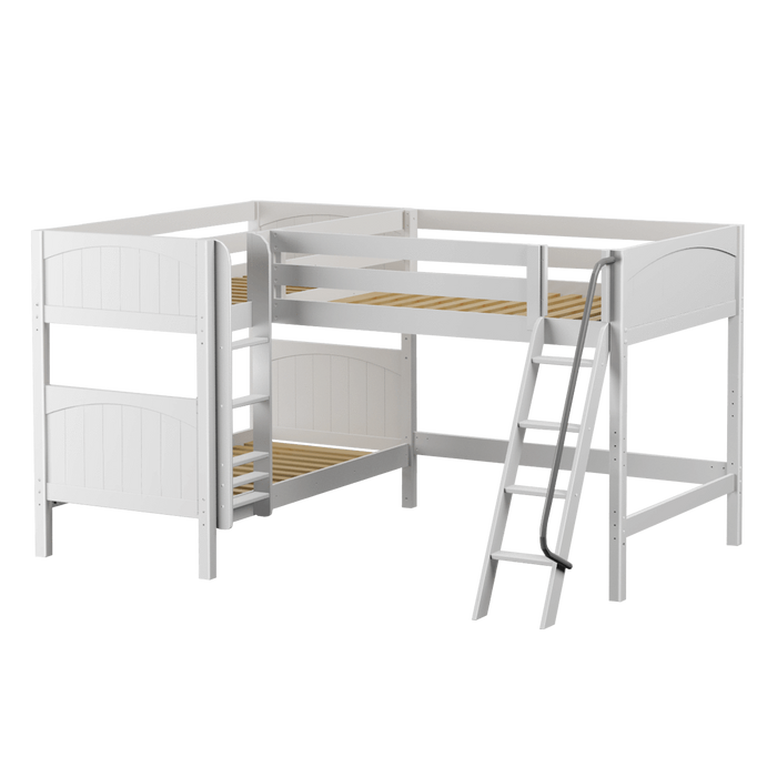 Maxtrix Full Medium Corner Loft Bunk Bed
