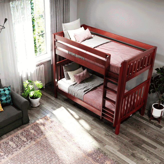 Maxtrix Twin XL High Bunk Bed