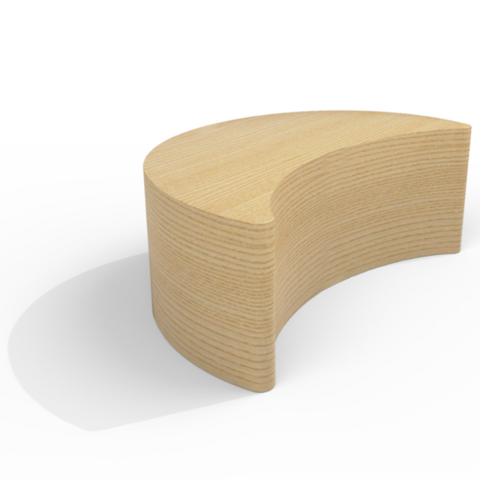 Milk Street Crescent Moon Ottoman/Table