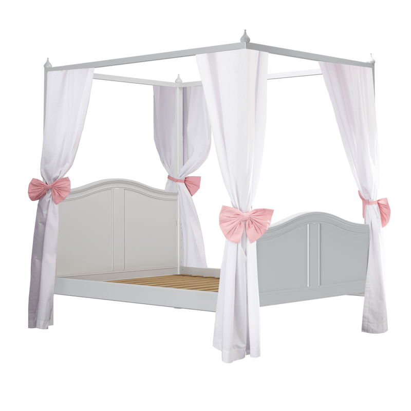 Maxtrix Full Poster Bed with Corner Fabric