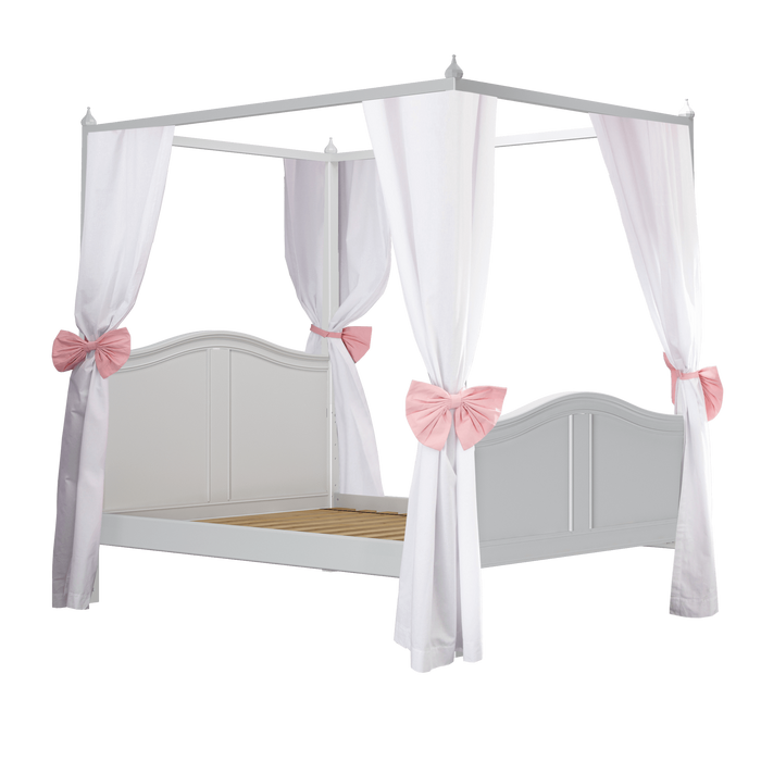 Maxtrix Full Poster Bed with Corner Fabric