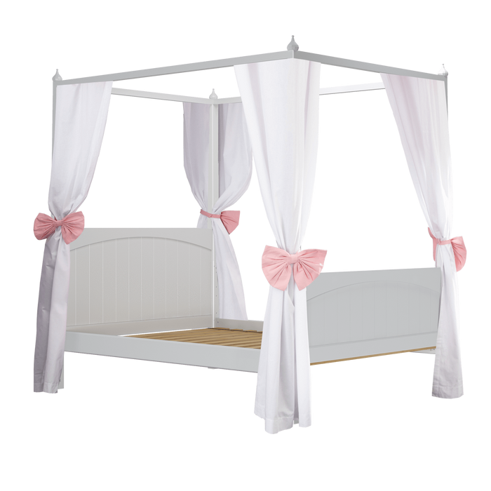 Maxtrix Full Poster Bed with Corner Fabric