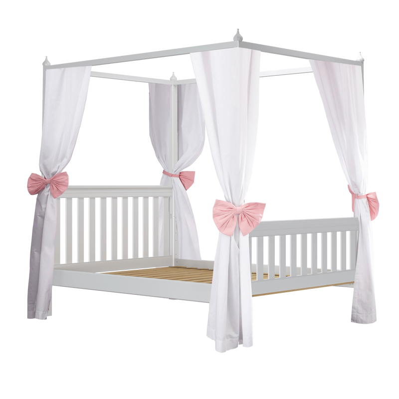 Maxtrix Full Poster Bed with Corner Fabric