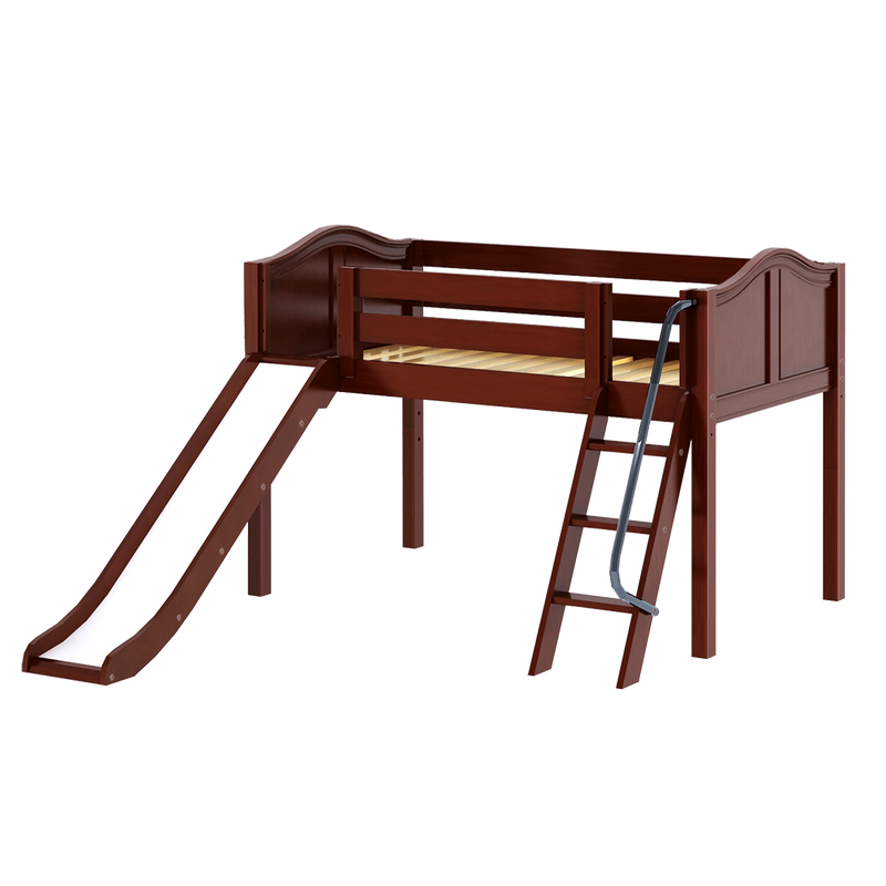 Maxtrix Twin Low Loft Bed with Slide