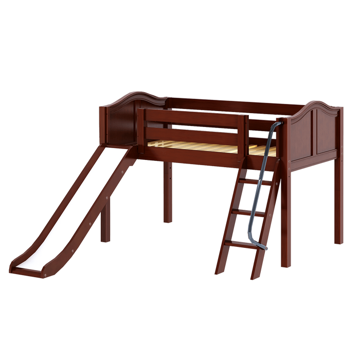 Maxtrix Twin Low Loft Bed with Slide