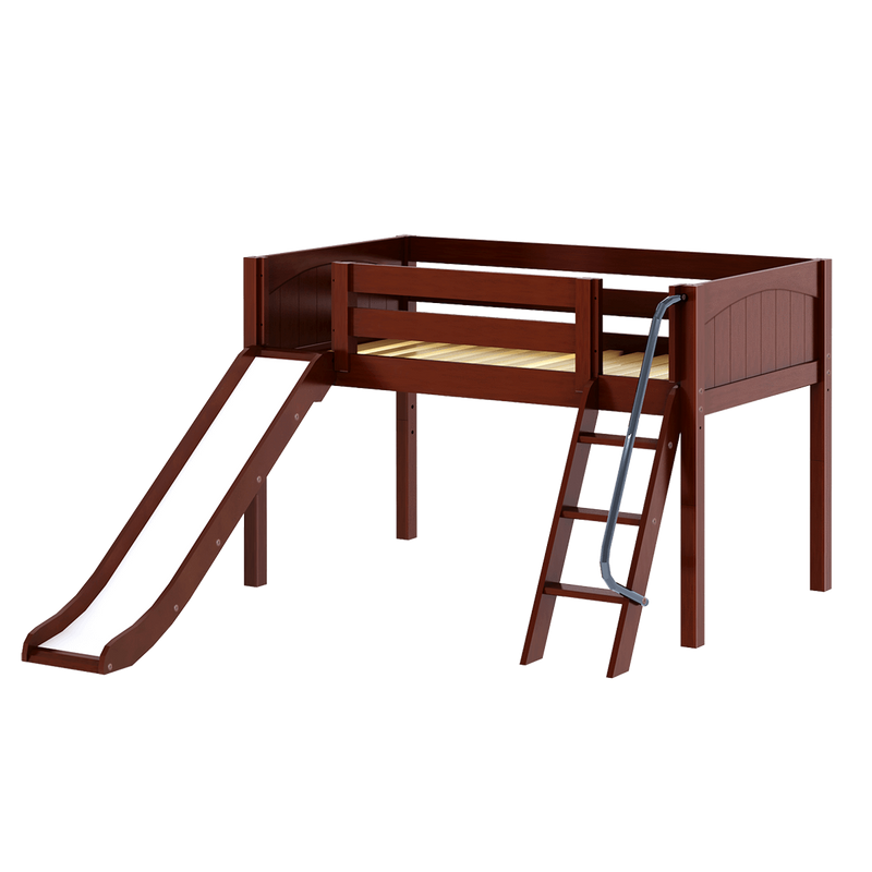 Maxtrix Twin Low Loft Bed with Slide