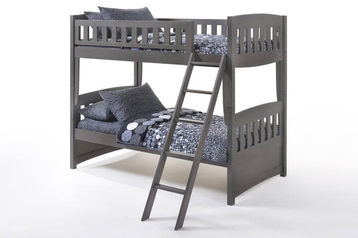 Night & Day Cinnamon Twin Twin Bunk Bed